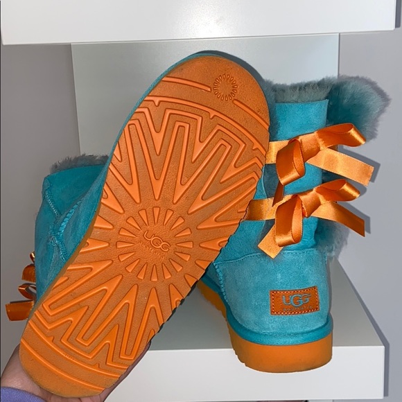 Blue and Orange UGGS - Picture 4 of 6